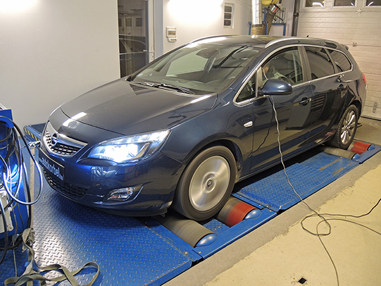 Opel Astra J 2,0 CDTI 165LE chiptuning teljesítménymérés